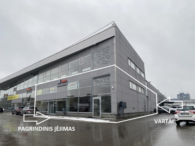 Nuomojamos patalpos Žirmūnų g., Šiaurės miestelyje, Vilniuje, 221 kv.m ploto 2