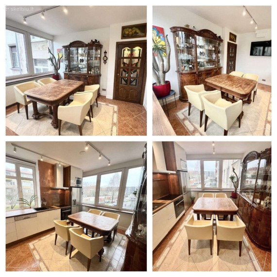 Parduodamas butas Klaipėdos apskritis, Klaipėda, Centras, S. Nėries g., 90 m2 ploto, 3 kambariai 4