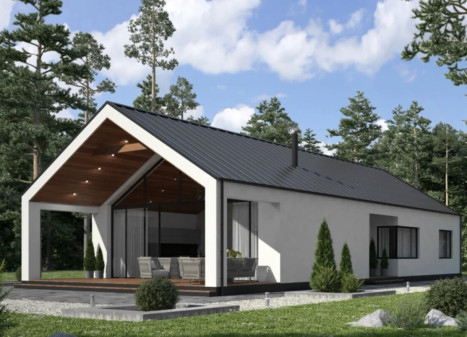 Parduodamas namas Klaipėdos r. sav., 123 m2 ploto, 1 aukštai