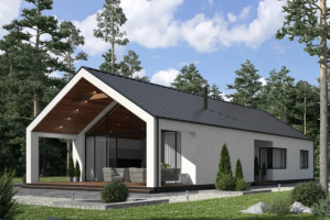 Parduodamas namas Klaipėdos r. sav., 123 m2 ploto, 1 aukštai 1