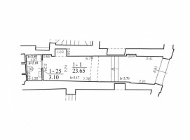 Nuomojamos administracinės, paslaugų, prekybos patalpos Dominikonų g., Centras, Vilniaus m., Vilniaus m. sav., 27 m2 ploto 7