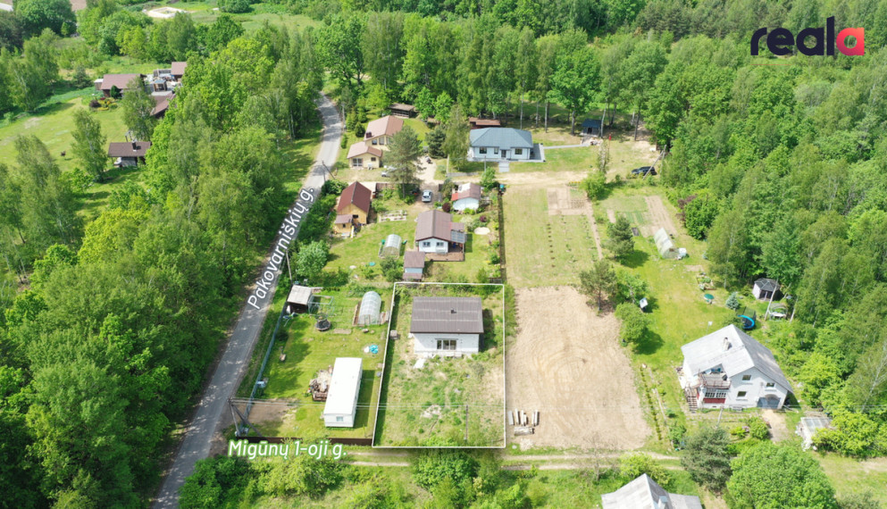 Parduodamas namas Pakovarniškių k., 70.05 kv.m ploto, 1 aukštai 1