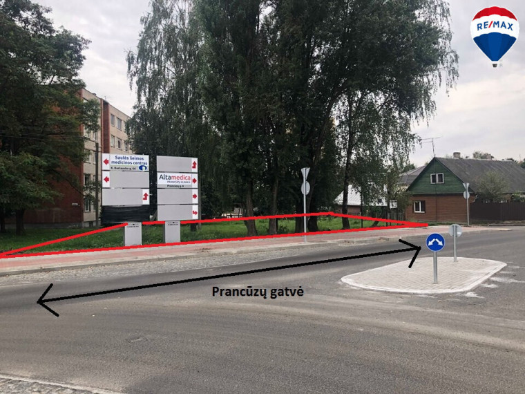 Parduodamas sklypas Prancūzų g., Aukštuosiuose Šančiuose, Kaune, 9 a ploto 2