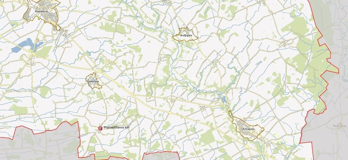 Parduodamas žemės ūkio paskirties sklypas Pramedžiavos k., Raseinių r. sav., 832 a ploto 6