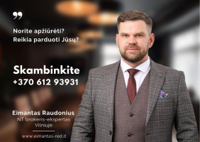 Parduodamas butas P. Vileišio g., Vilniaus m., Vilniaus m. sav., 45.85 m² ploto 2 kambariai 19