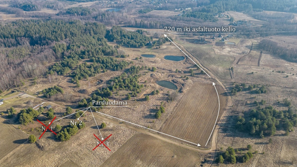 Parduodamas  sklypas Upelio g., Strazdiškių k., Trakų r. sav., 20 a ploto 1