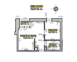 Parduodamas butas Padekaniškių g., Pilaitė, Vilniaus m., Vilniaus m. sav., 34.94 m2 ploto, 2 kambariai 21