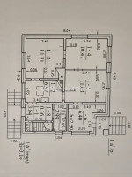 Parduodamas namas S. Nėries g., Pilviškių mstl., Vilkaviškio r. sav., 84 m2 ploto, 1 aukštai 23