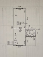 Parduodamas namas S. Nėries g., Pilviškių mstl., Vilkaviškio r. sav., 84 m2 ploto, 1 aukštai 24