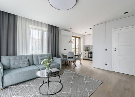 Nuomojamas butas Paupio g., Užupis, Vilniaus m., Vilniaus m. sav., 49.42 m2 ploto, 2 kambariai