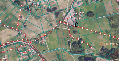 Parduodamas  sklypas Vilniaus r. sav., Pūstalaukio k., Kernavės g., 18.05 a ploto 10