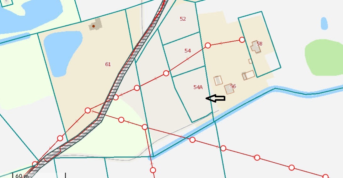 Parduodamas  sklypas Kernavės g., Pūstalaukio k., Vilniaus r. sav., 18.05 a ploto 9