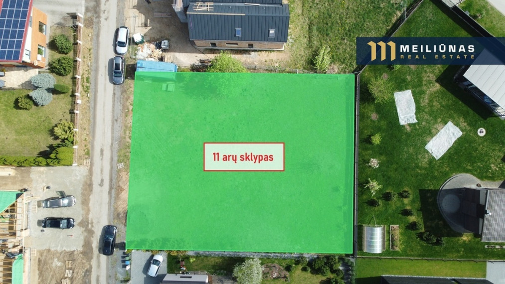 Parduodamas sklypas Horizonto g., Romainiuose, Kaune, 11.04 a ploto 3