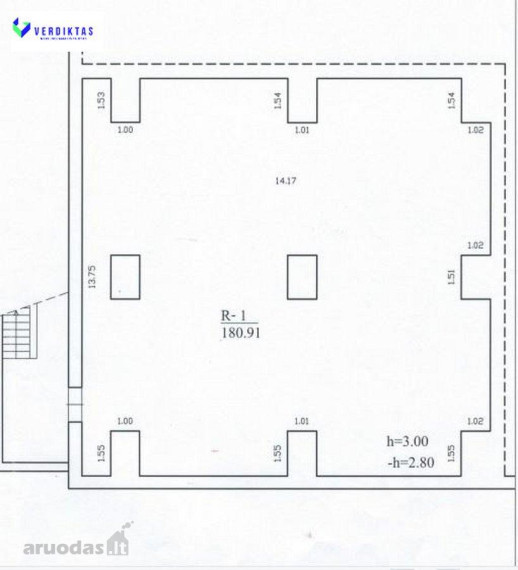 Parduodamos patalpos Mainų g., Debrecenas, Klaipėdos m., Klaipėdos m. sav., 753.00 m² ploto 17
