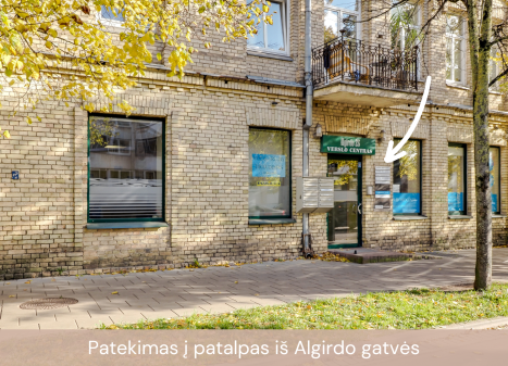 Nuomojamos patalpos Algirdo g., Senamiestis, Vilniaus m., Vilniaus m. sav., 8.5 m² ploto
