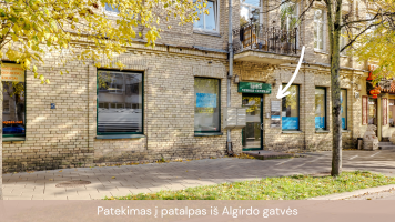 Nuomojamos patalpos Algirdo g., Senamiestis, Vilniaus m., Vilniaus m. sav., 8.5 m² ploto 1