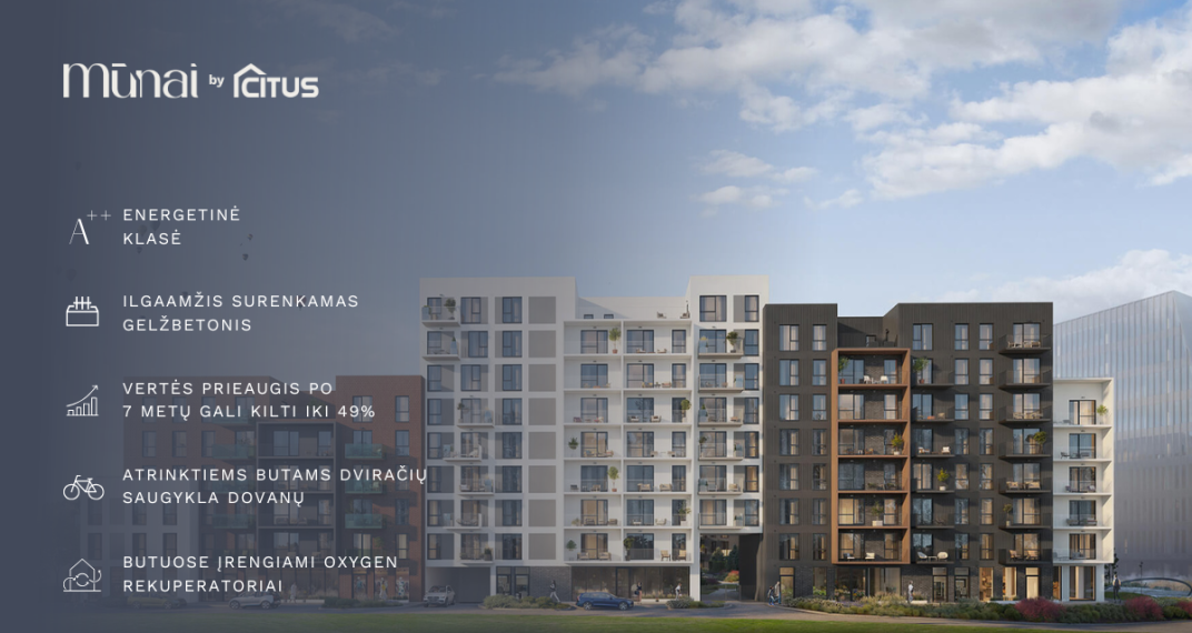 Parduodamas butas Kareivių g., Šiaurės miestelis, Vilniaus m., Vilniaus m. sav., 38.37 m² ploto 2 kambariai 3