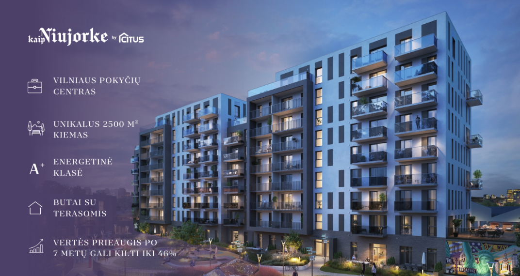 Parduodamas butas Kareivių g., Žirmūnai, Vilniaus m., Vilniaus m. sav., 34.76 m² ploto 2 kambariai 3