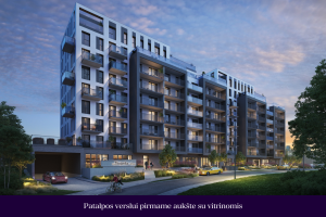 Parduodamas butas Kareivių g., Žirmūnai, Vilniaus m., Vilniaus m. sav., 34.76 m² ploto 2 kambariai 6