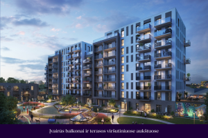Parduodamas butas Kareivių g., Žirmūnai, Vilniaus m., Vilniaus m. sav., 34.76 m² ploto 2 kambariai 8
