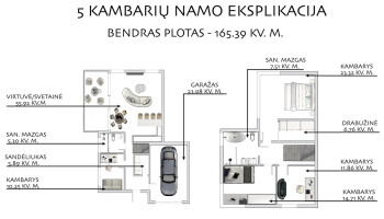 Parduodamas namas Nemenčinės pl., Antakalnis, Vilniaus m., Vilniaus m. sav., 165.39 m2 ploto, 2 aukštai 29