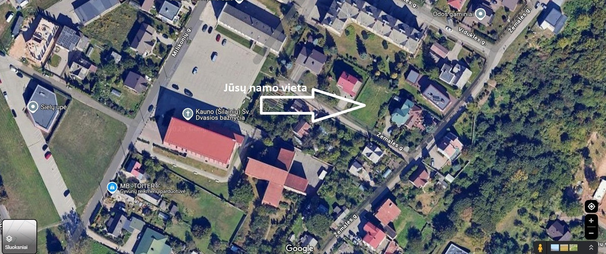 Parduodamas sklypas Žemalės g., Šilainiai, Kauno m., Kauno m. sav., 5.41 a ploto 1
