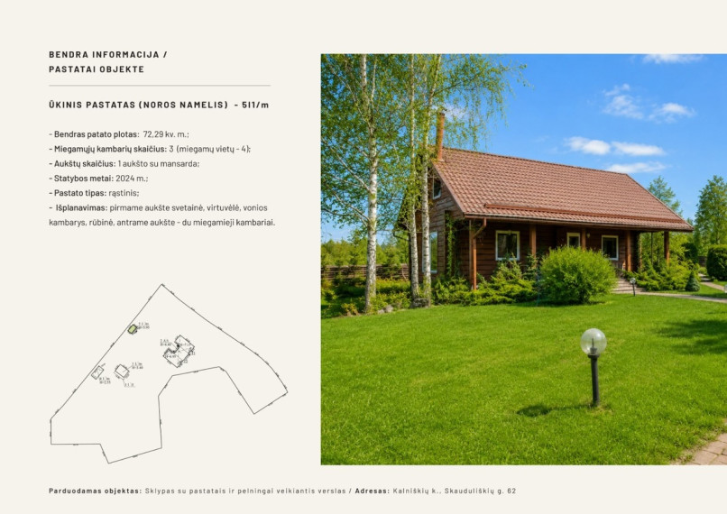 Parduodamos administracinės, kitos paskirties, maitinimo, paslaugų, prekybos patalpos Skauduliškių g., Kalniškių k., Vilniaus r. sav., 1767 m2 ploto 16