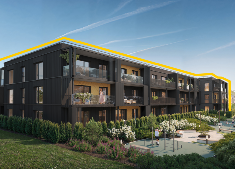 Parduodamas butas Sidaronių g., Justiniškės, Vilniaus m., Vilniaus m. sav., 69.89 m² ploto 3 kambariai