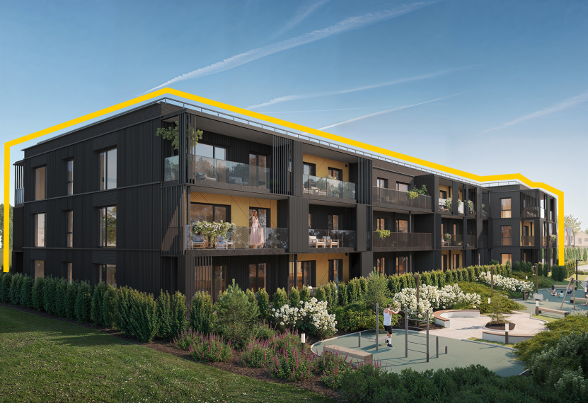 Parduodamas butas Sidaronių g., Justiniškės, Vilniaus m., Vilniaus m. sav., 69.89 m² ploto 3 kambariai 1