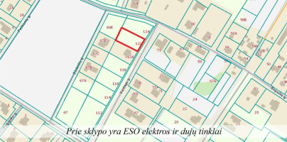 Parduodamas kitos paskirties sklypas Vaidagų g., Trakų Vokė, Vilniaus m., Vilniaus m. sav., 10.18 a ploto 12