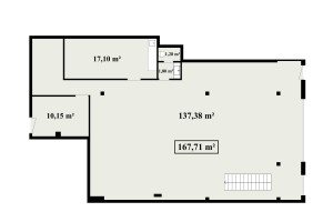 Nuomojamos patalpos Igno Šimulionio g., Karoliniškės, Vilniaus m., Vilniaus m. sav., 167 m² ploto 3
