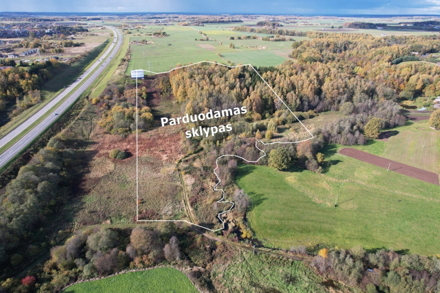 Parduodamas sklypas Saulažolių k., Klaipėdos r. sav., 480.75 a ploto 1