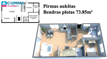 Parduodamas namas Anykščių g., Trekas, Klaipėdos m., Klaipėdos m. sav., 200.49 m2 ploto, 2 aukštai 8