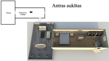 Parduodamas namas Tiesioji g., Rimkai, Klaipėdos m., Klaipėdos m. sav., 83.64 m2 ploto, 1 aukštai 30