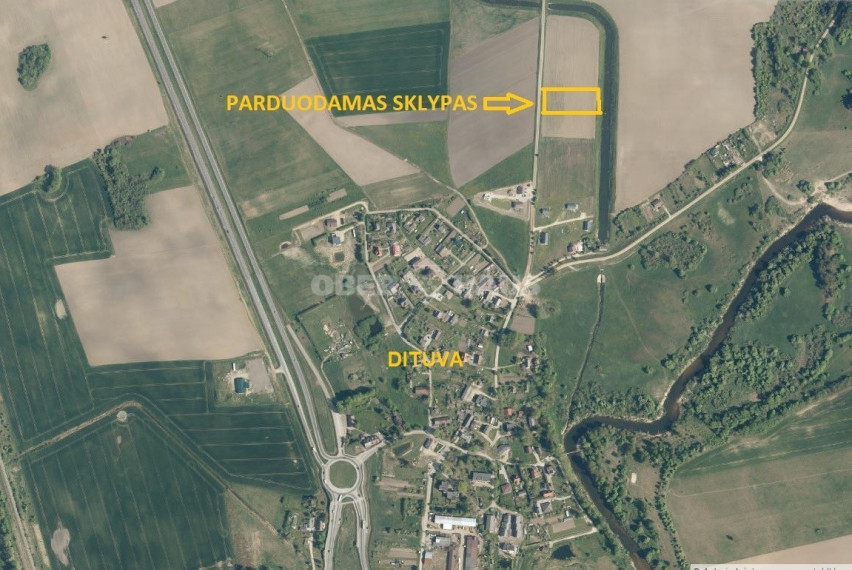 Parduodamas namų valdos paskirties sklypas Kuršių g., Dituvos k., Klaipėdos r. sav., 53.08 a ploto 1