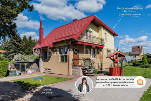 Parduodamas namas Saulėtekio g., Jakštaičių k., Šiaulių r. sav., 140.16 m2 ploto, 2 aukštai 1
