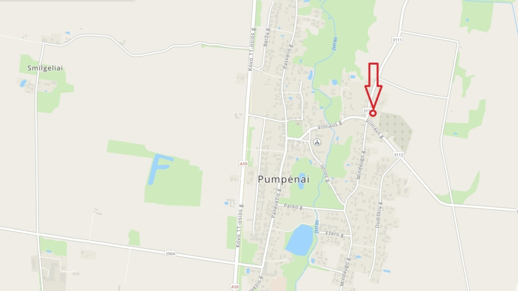 Parduodamas namas Daujėnų g., Pumpėnų mstl., Pasvalio r. sav., 66.09 m2 ploto, 1 aukštai 39