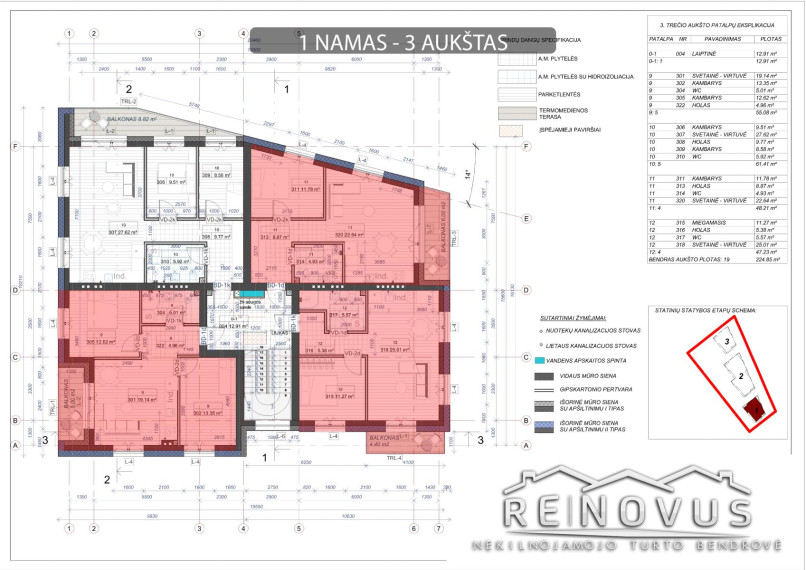 Parduodamas butas Paukščių tak., Žaliūkiai, Šiaulių m., Šiaulių m. sav., 38.87 m² ploto 2 kambariai 22