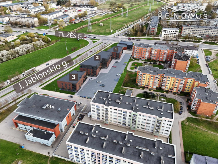 Parduodamas butas Paukščių tak., Žaliūkiai, Šiaulių m., Šiaulių m. sav., 38.87 m² ploto 2 kambariai 44