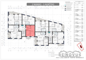 Parduodamas butas Paukščių tak., Žaliūkiai, Šiaulių m., Šiaulių m. sav., 62.88 m² ploto 3 kambariai 18