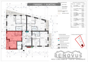 Parduodamas butas Paukščių tak., Žaliūkiai, Šiaulių m., Šiaulių m. sav., 62.88 m² ploto 3 kambariai 12