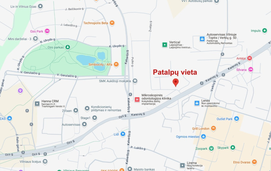 Parduodamos administracinės patalpos Kareivių g., Žirmūnai, Vilniaus m., Vilniaus m. sav., 500.02 m2 ploto 32