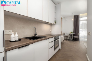 Nuomojamas butas Karaliaučiaus g., Pilaitė, Vilniaus m., Vilniaus m. sav., 30 m2 ploto, 1 kambariai 10