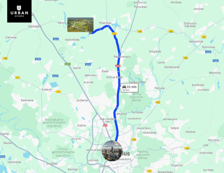 Parduodamas sklypas Antano Giedraičio g., Melkio k., 569 a ploto 7