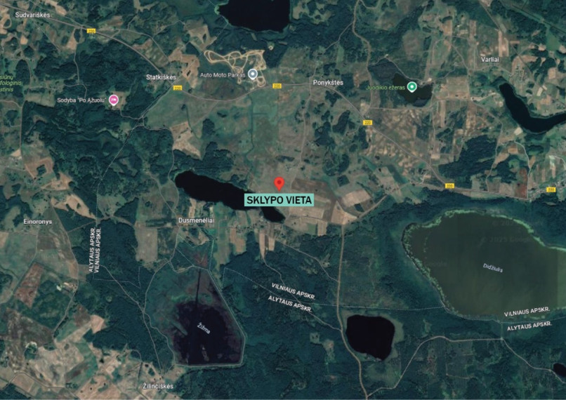 Parduodamas kitos paskirties sklypas Dusmenėlių k., Trakų r. sav., 808 a ploto 12