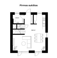 Naujas kotedžas Kauno rajone 9