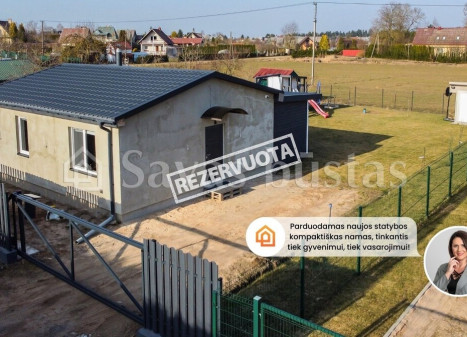 Parduodamas namas Aronijos g., Gervėnų k., Šiaulių r. sav., 57.31 m2 ploto,  aukštai