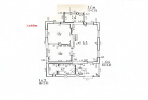 Parduodamas namas Jogailos g., Maišiagalos mstl., Vilniaus r. sav., 103 m2 ploto, 2 aukštai 29