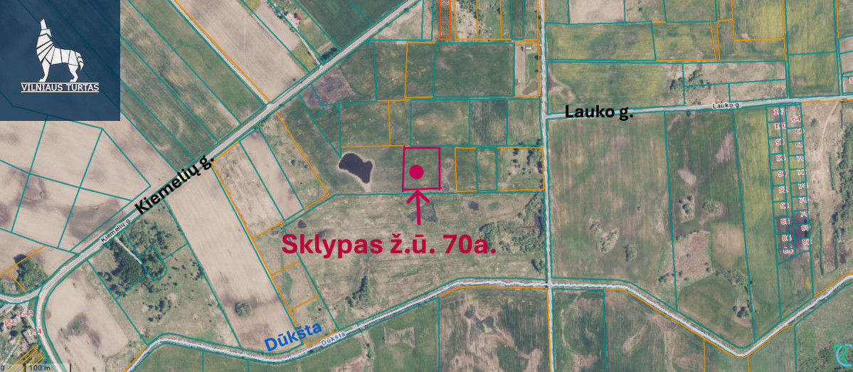 Parduodamas sklypas Maišiagalos mstl., Vilniaus r. sav., 70 a ploto 4