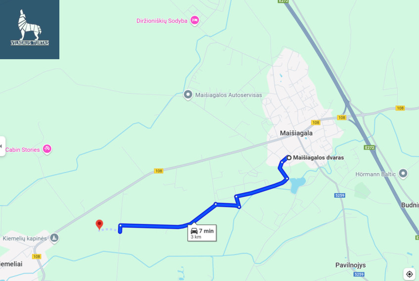 Parduodamas sklypas Maišiagalos mstl., Vilniaus r. sav., 70 a ploto 5